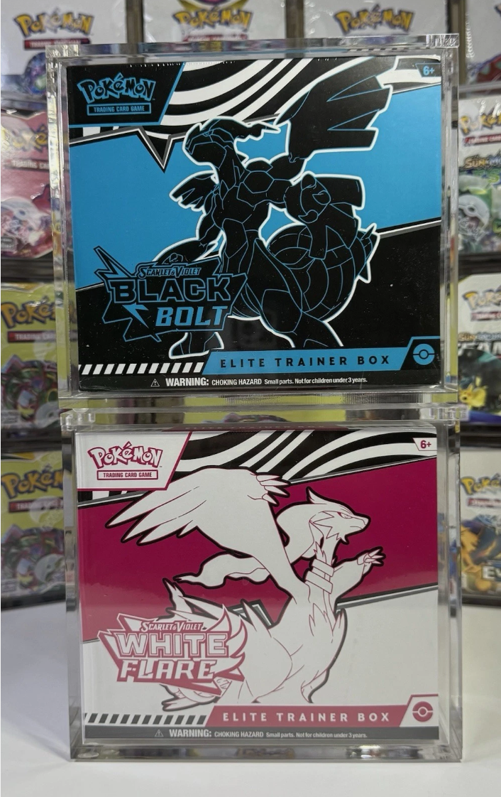 POKEMON ETB DISPLAY MAGNETIC CASE PROTECTOR ELITE TRAINER BOX HIGH QUALITY
