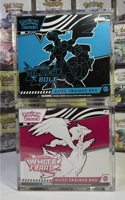 POKEMON ETB DISPLAY MAGNETIC CASE PROTECTOR ELITE TRAINER BOX HIGH QUALITY